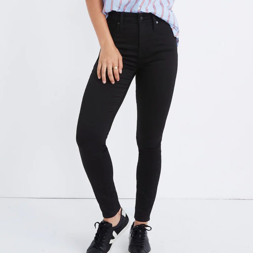 Madewell "Curvy" High-Rise skinny Jeans